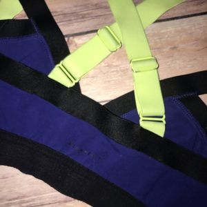 Aritzia Intimates & Sleepwear - Aritzia Community Rasa Sports Bra Blue Black Neon Aritzia Intimates & Sleepwear - Aritzia Community Rasa Sports Bra Blue Black Neon
